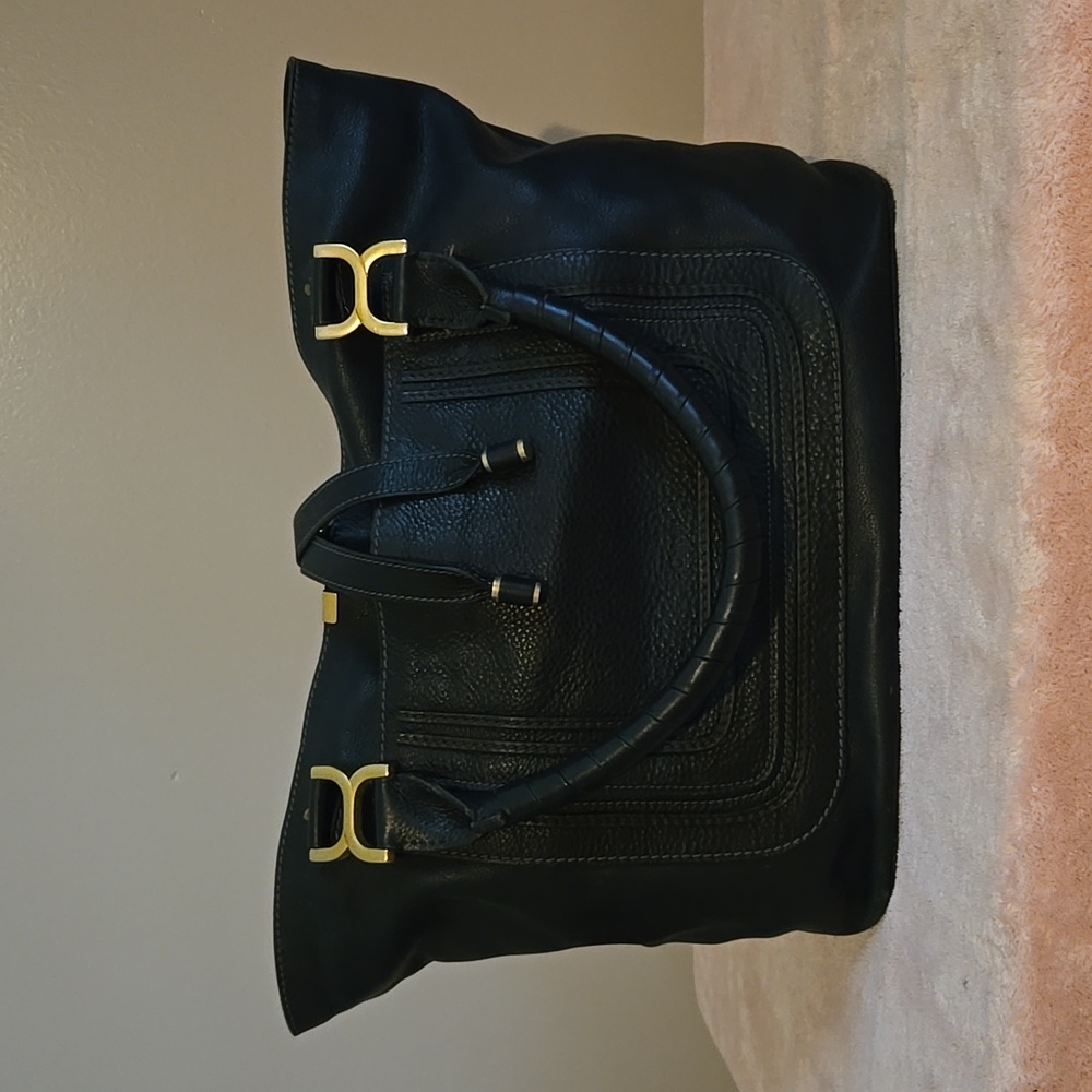 Black Chloe Tote
